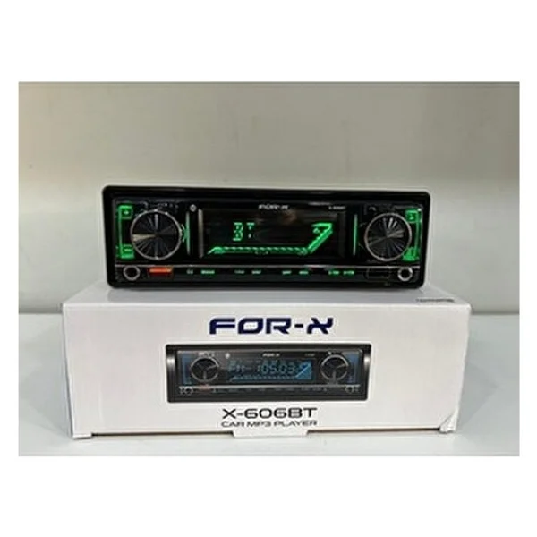 For-X X-606bt 4x60 W Bluetooth Oto Teyp - Görsel 6