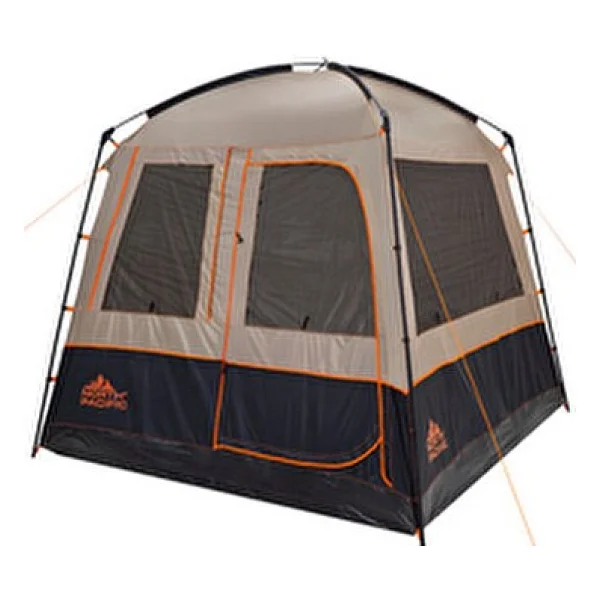 North Pacific 5 Kişilik Aile Tipi Çadır Sunguard Tech. Gri Renk, Suya Dayanıklı Ve Güneş Işığı Koruması İle Yaz İçin - Görsel 5