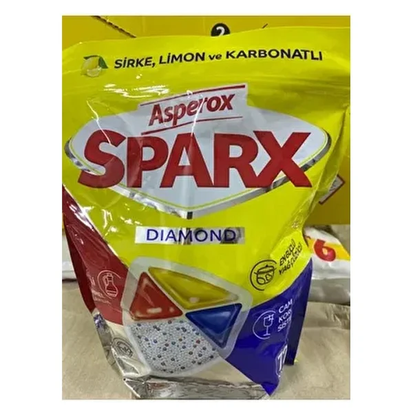 Asperox Sparx Bulaşık Makinesi Tableti 72'li - Görsel 5