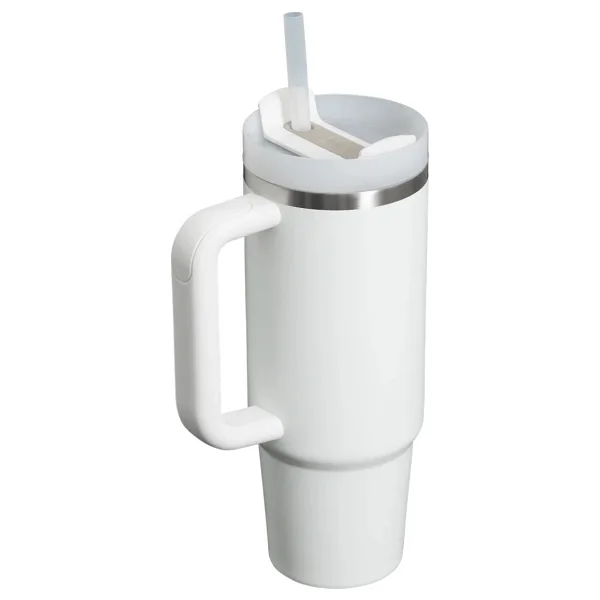Stanley Quencher Beyaz 0.89 Lt Pipetli Termos Bardak - Görsel 6