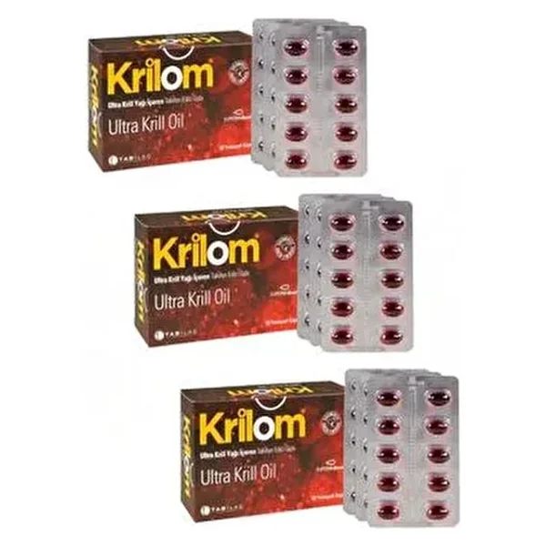 Ultra Krill Oil 30 Yumuşak Kapsül 3 Adet - Aromasız - Görsel 5