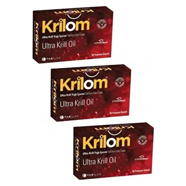 Ultra Krill Oil 30 Yumuşak Kapsül 3 Adet - Aromasız - Görsel 2