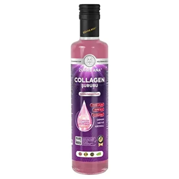 Zühre Ana 5 Tip Hidrolize Peptit İçeren Kolajen Şurubu 250 Ml - Görsel 6