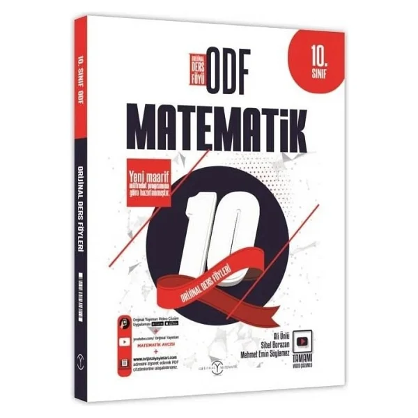 Orijinal Yayınları 10. Sınıf Matematik Odf Kdt Seti - Görsel 4