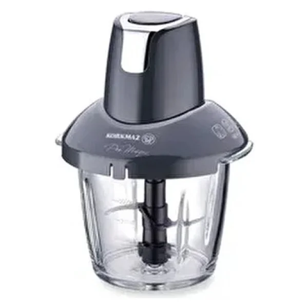 Korkmaz A460-10 Cosmica Krom 900 W 4 Bıçaklı Cam Doğrayıcı Doğrayıcı - Görsel 3