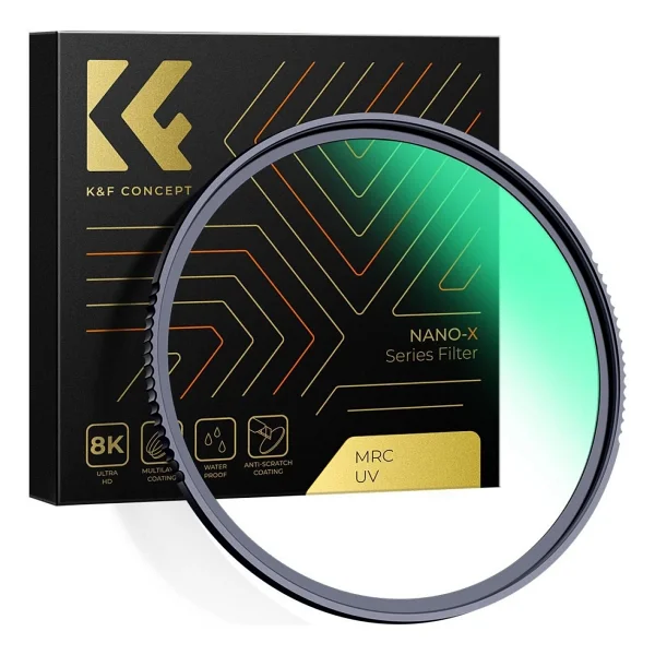 K&F Concept Nano-X Series 82mm Mc-Uv Filtre - Görsel 6