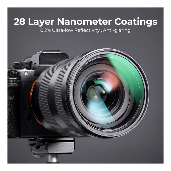 K&F Concept Nano-X Series 82mm Mc-Uv Filtre - Görsel 2