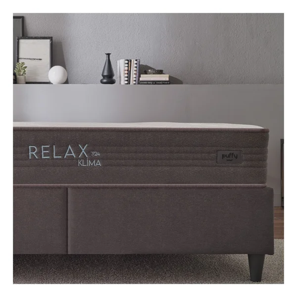 Puffy Relax 7/24 Klima Pocket Yaylı 160x200 Cm Çift Kişilik Yatak - Görsel 2