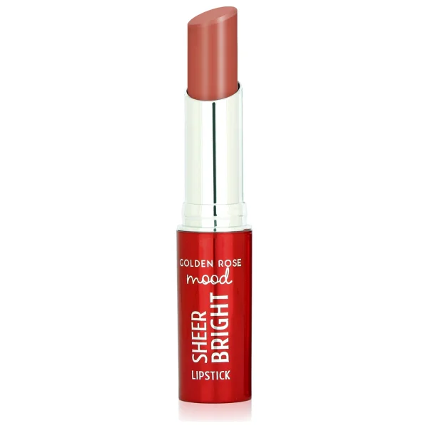 Golden Rose Mood Sheer Bright 101 Nude Glow Ruj - Görsel 2