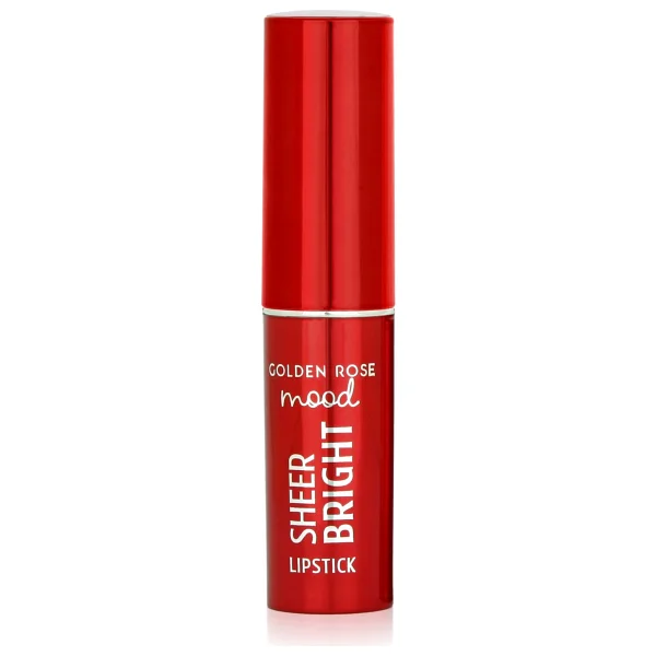 Golden Rose Mood Sheer Bright 101 Nude Glow Ruj - Görsel 3