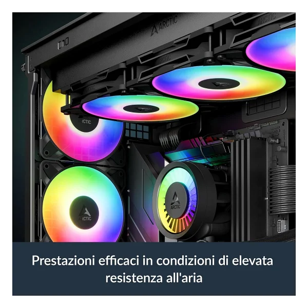 Arctic P12 Pro Argb Acfan00309a Siyah 12 Cm Kasa Fanı - Görsel 3