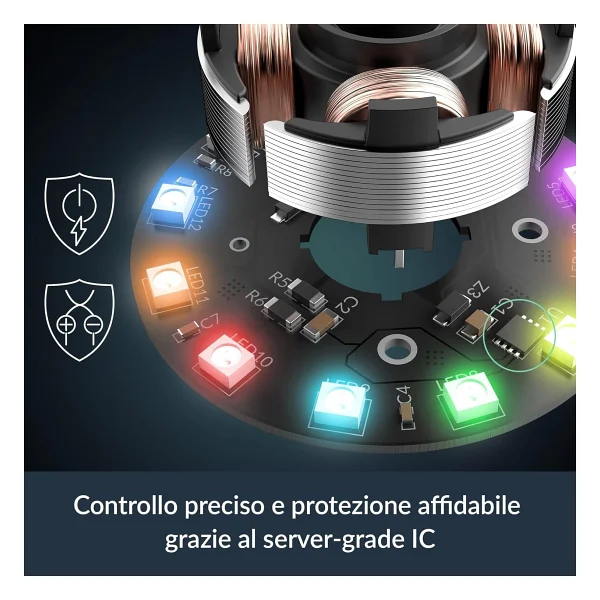 Arctic P12 Pro Argb Acfan00309a Siyah 12 Cm Kasa Fanı - Görsel 5