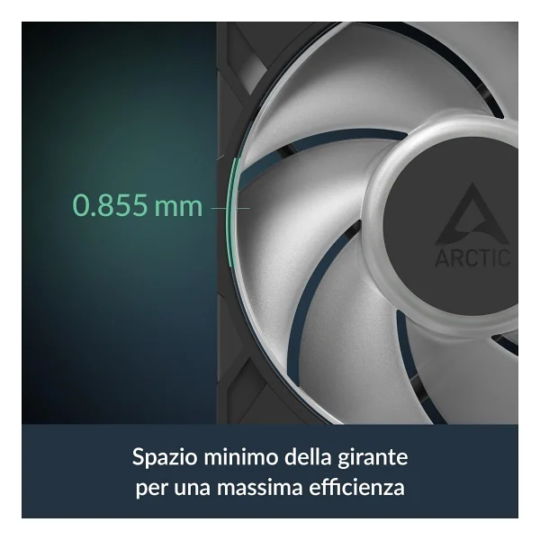 Arctic P12 Pro Argb Acfan00309a Siyah 12 Cm Kasa Fanı - Görsel 6