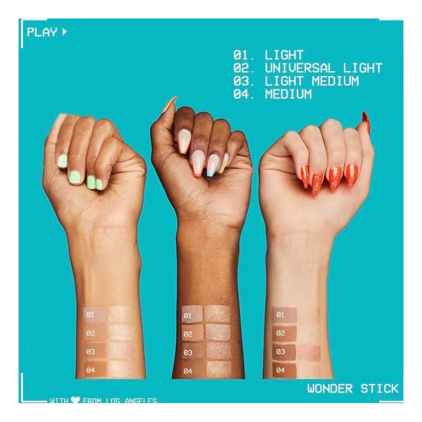 Nyx Professional Makeup Wonderstick Çift Taraflı Light Medium Stick Kontür - Görsel 5