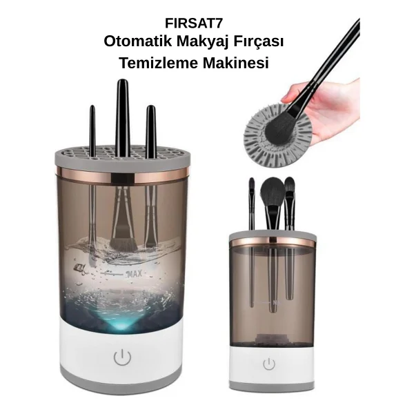 Otomatik Makyaj Fırçası Temizleme Makinesi - Görsel 9