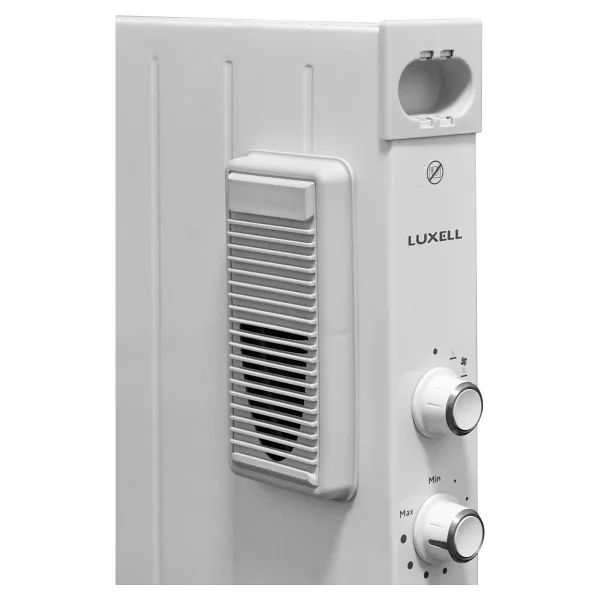 Luxell 2500w Konveksiyonel Fanlı Isıtıcı - Termostatlı, Devrilme Emniyetli, Kapalı Ve Açık Alan Kullanımına Uygun, Beyaz - Görsel 7