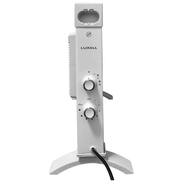 Luxell 2500w Konveksiyonel Fanlı Isıtıcı - Termostatlı, Devrilme Emniyetli, Kapalı Ve Açık Alan Kullanımına Uygun, Beyaz - Görsel 8