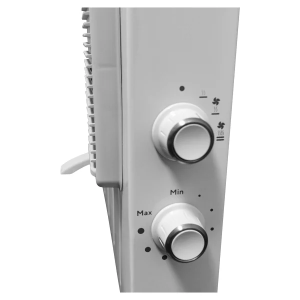 Luxell 2500w Konveksiyonel Fanlı Isıtıcı - Termostatlı, Devrilme Emniyetli, Kapalı Ve Açık Alan Kullanımına Uygun, Beyaz - Görsel 9