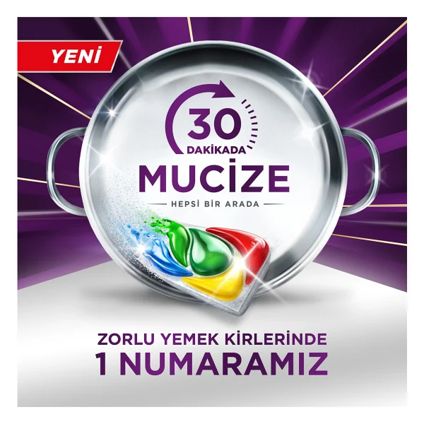 Fairy Mucize Bulaşık Makinesi Tableti 50'li - Görsel 3