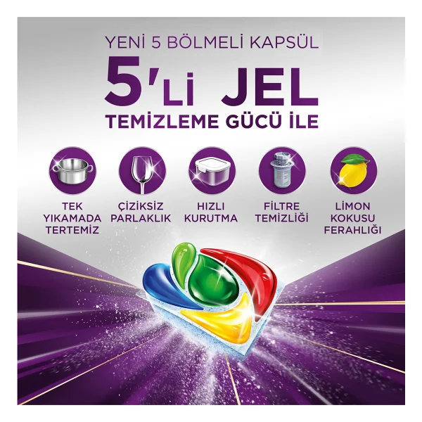 Fairy Mucize Bulaşık Makinesi Tableti 50'li - Görsel 4
