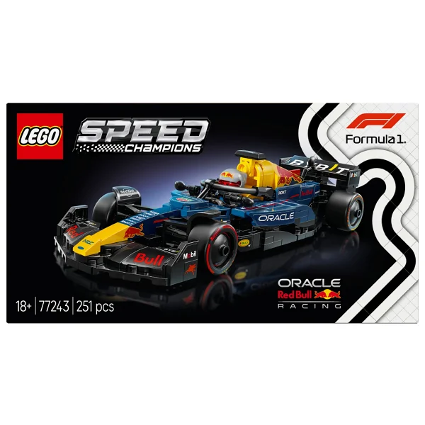 Lego 77243 Speed Champions Oracle Red Bull Racing Rb20 F1 Yarış Arabası - Görsel 3