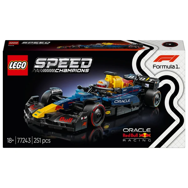Lego 77243 Speed Champions Oracle Red Bull Racing Rb20 F1 Yarış Arabası - Görsel 4
