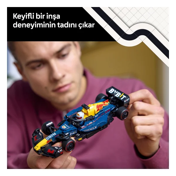 Lego 77243 Speed Champions Oracle Red Bull Racing Rb20 F1 Yarış Arabası - Görsel 6