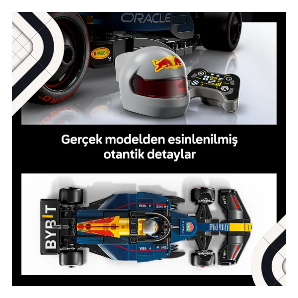 Lego 77243 Speed Champions Oracle Red Bull Racing Rb20 F1 Yarış Arabası - Görsel 7