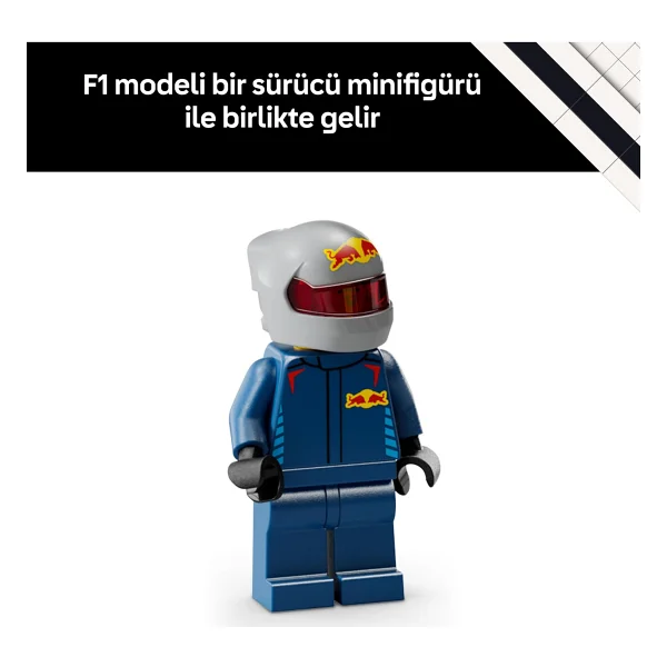 Lego 77243 Speed Champions Oracle Red Bull Racing Rb20 F1 Yarış Arabası - Görsel 8