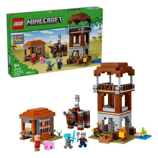Lego 21278 Minecraft Yağmacı Karakolu Ve Çapulcu - Görsel 2