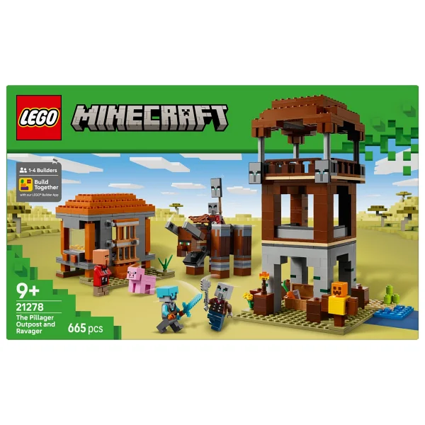 Lego 21278 Minecraft Yağmacı Karakolu Ve Çapulcu - Görsel 3
