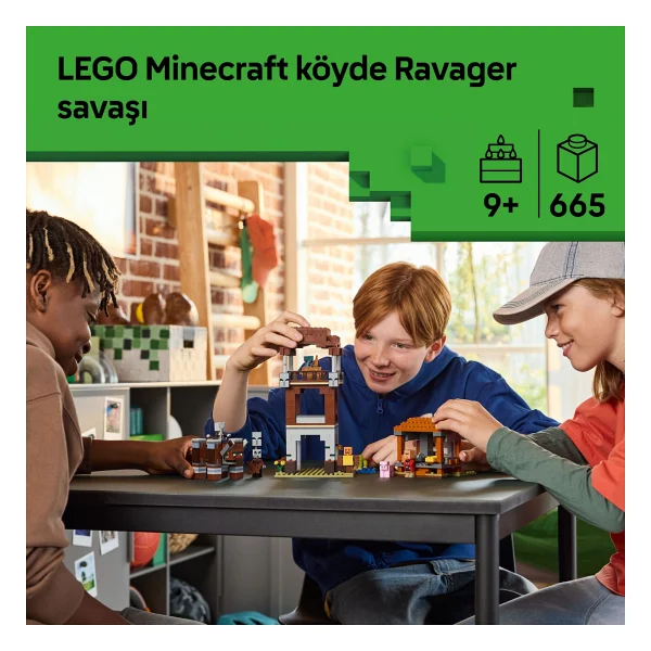 Lego 21278 Minecraft Yağmacı Karakolu Ve Çapulcu - Görsel 5