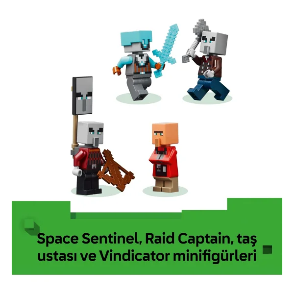 Lego 21278 Minecraft Yağmacı Karakolu Ve Çapulcu - Görsel 8