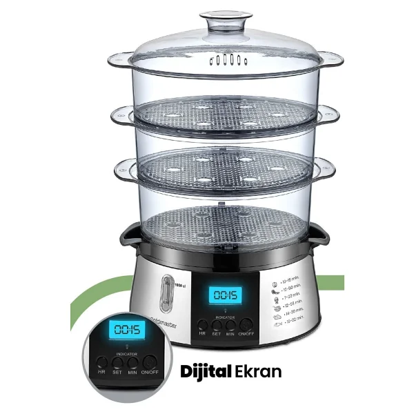 Goldmaster Gm-7269 Cookfit Buharlı Pişirici - Görsel 8