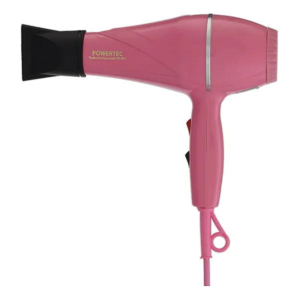 Powertec Tr-501 Turbo Profesyonel 1900 W Fön Makinesi Pembe - Görsel 2