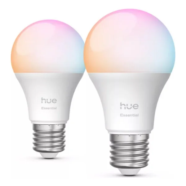 Philips Hue Essential 806 8 W-60 W E27 2'li Akıllı LED Ampul - Görsel 4