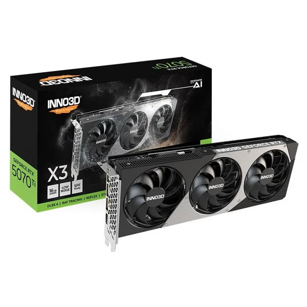 Inno3d RTX 5070 Tı X3 N507t3-16d7-176068n 256 Bit Gddr7 16 GB Ekran Kartı - Görsel 6