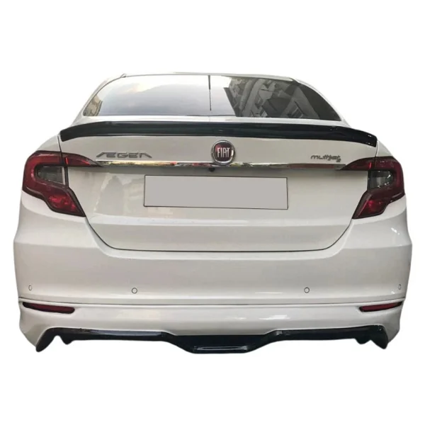 Fiat Egea Spoiler Parlak Siyah Plastik Spoyler - Görsel 7
