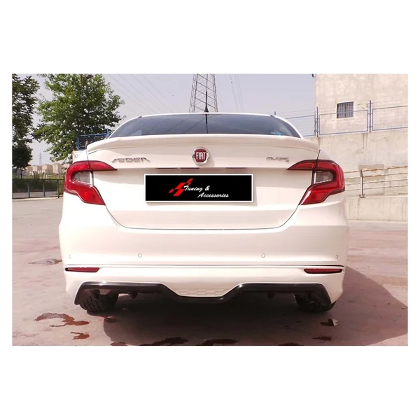 Fiat Egea Spoiler Parlak Siyah Plastik Spoyler - Görsel 3