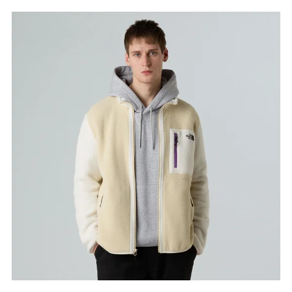 The North Face Yumori Nf0a883rfr01 Krem Erkek Polar Mont - Görsel 4