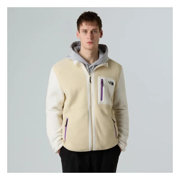 The North Face Yumori Nf0a883rfr01 Krem Erkek Polar Mont - Görsel 8