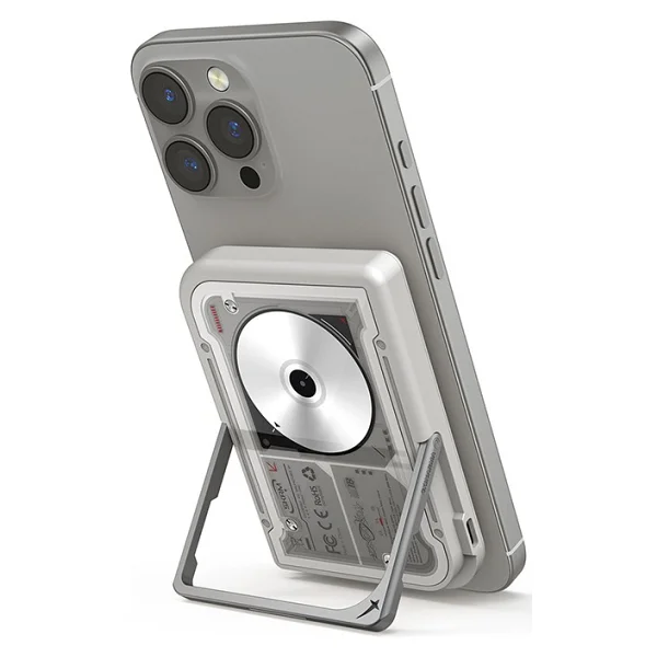 Skinarma Nexus Nova Gri 5000 mAh Hızlı Şarj Kablosuz Powerbank - Görsel 9