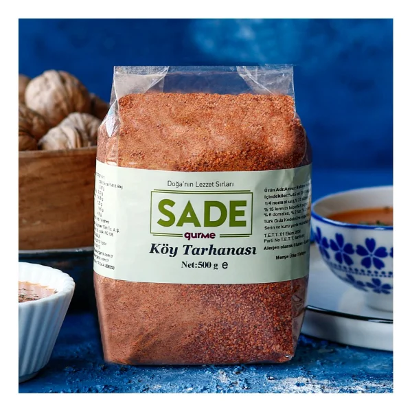 Sade Organik 500 Gr Köy Tarhanası - Görsel 2