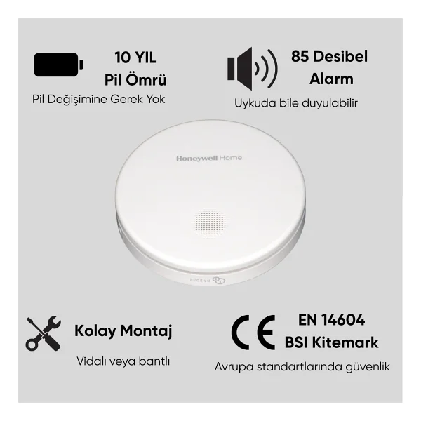 Honeywell R200s-2 Duman Dedektörü - Görsel 2