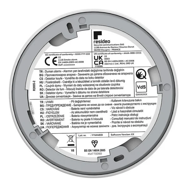 Honeywell R200s-2 Duman Dedektörü - Görsel 4