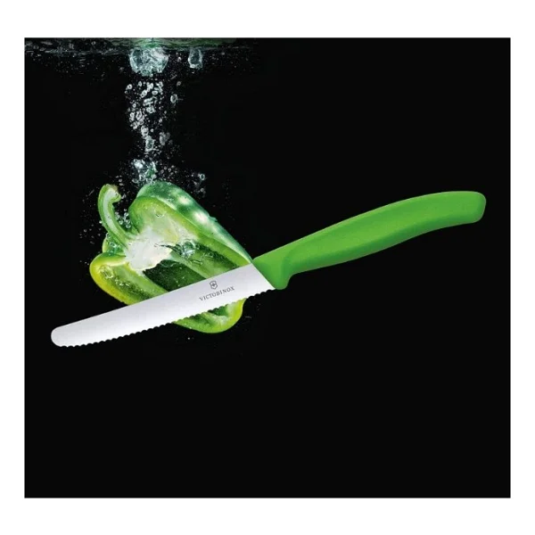 Victorinox 6.7836.L114 Yeşil 11 Cm Domates Bıçağı - Görsel 2