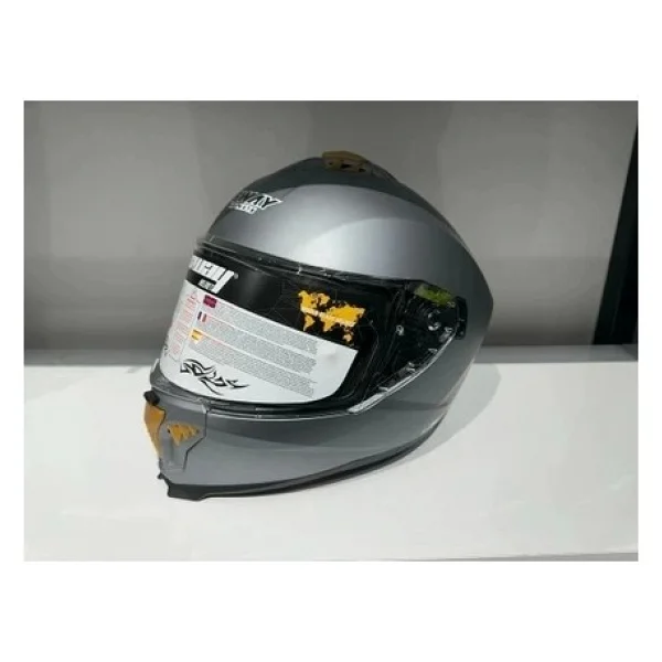 Sway Sw 865 Mat Gri Full Face Motor Kaskı - Görsel 2