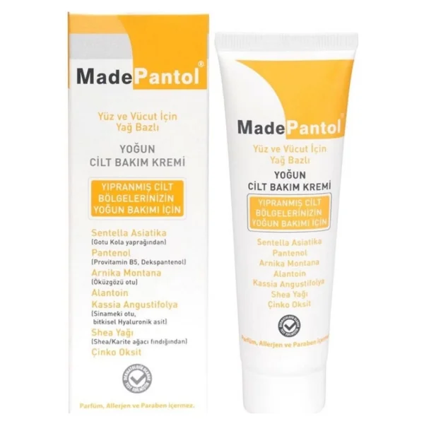 Madepantol Yağ Bazlı Yoğun Cilt Bakım Kremi 50 Ml - Görsel 3