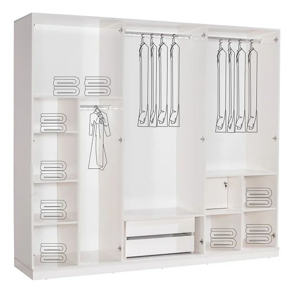 Edsy Home Kelebek Yatak Odası Takımı - Görsel 10