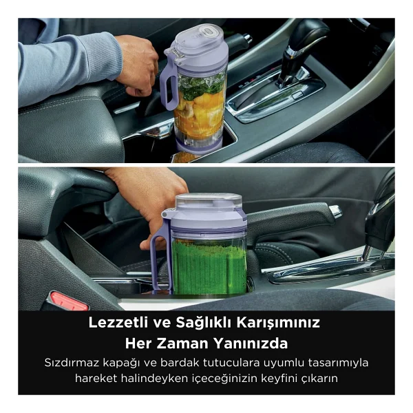 Ninja Blast Max Lavanta Şarjlı Smoothie Blender - Görsel 3